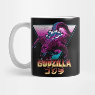 Retro Kaiju! (Texture) Mug